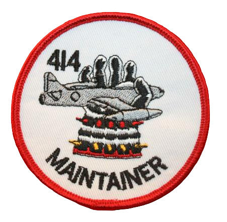 CAF, Canadian Air Force, 414 Squadron Flight Suit / Jacket Crest Patch
