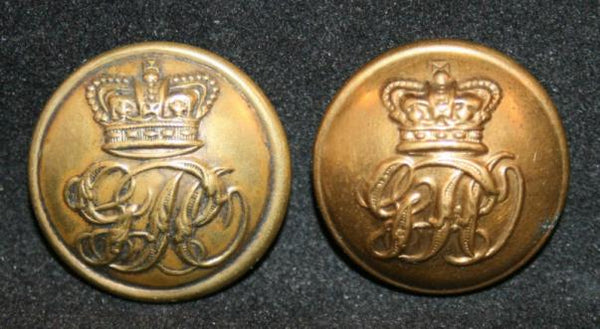 Unknown Uniform Button Lot. Lot of 2.