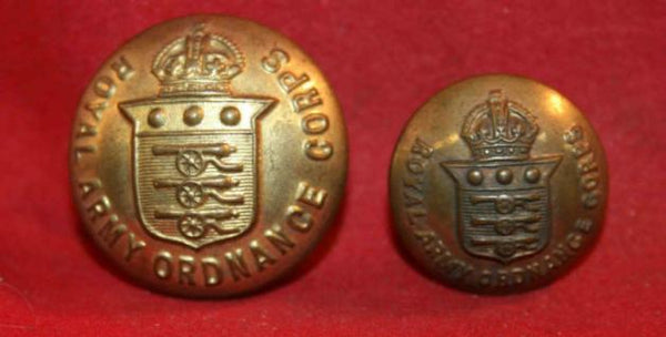 Royal Army Ordnance Corp, Uniform Button Lot