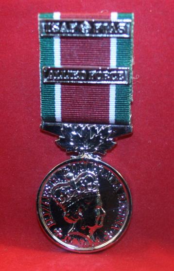 General Service Medal – SOUTH-WEST ASIA (GSM-SWA)(ISAF FIAS & ALLIED FORCE Bars)