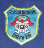 USAF USMC US Navy 22nd Squadron Driver T2 Patch