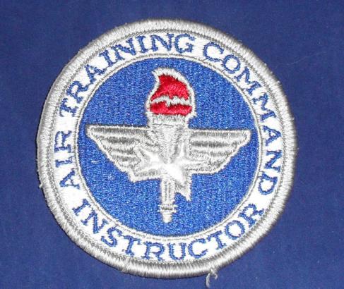USAF U.S. Air Force Air Training Command Instructor Squadron Patch ...