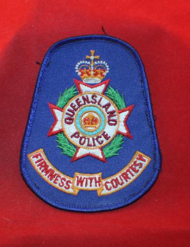 Australia: Queensland Police Cloth Shoulder Flash