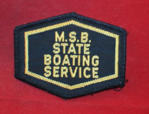 Australia: NSW M.S.B. State Boating Service Cloth Shoulder Flash