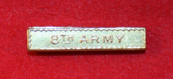 8th Army Mini Medal Bar Device