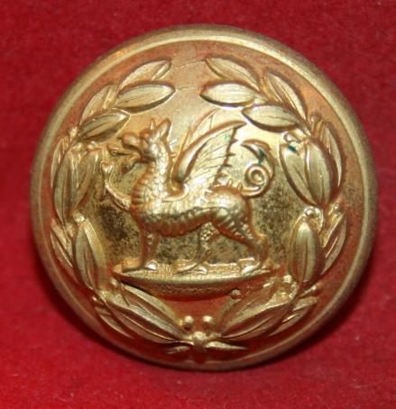 British: South Wales Borderers Uniform Button