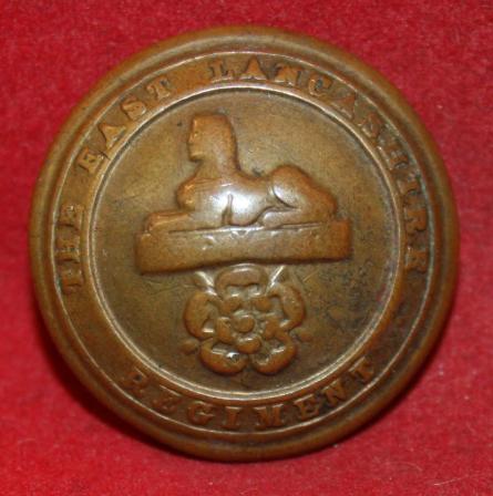 British: East Lancashire Regiment Uniform Button