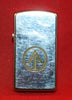 ZIPPO Lighter, Circle with Arrow Head type design. Forestry?