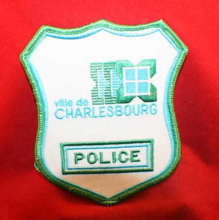 Quebec: Ville De Charlesbourg Police Shoulder Patch / Flash