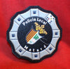 Policia Local Mataro Police Shoulder Flash / Patch - rubber