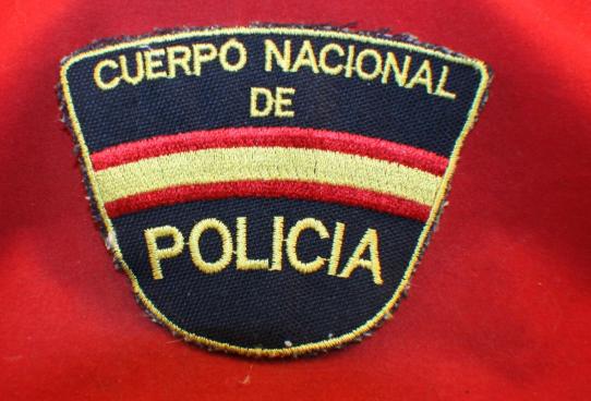Cuerpo Nacional De Policia Police Shoulder Flash / Patch