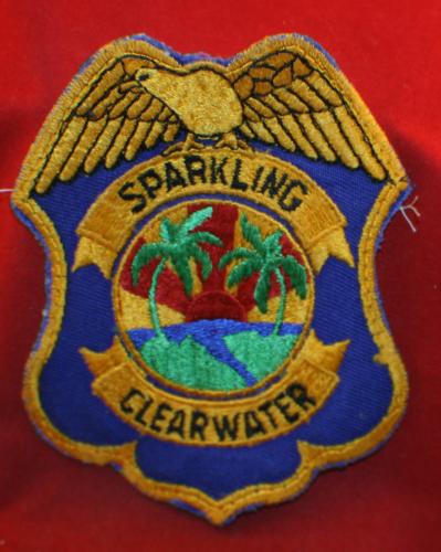 Florida: Sparking Clearwater Police Shoulder Patch (OLDER)