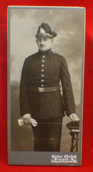 Early German Studio Portrait. Franz Ehrlich Dreden