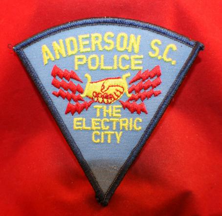 South Carolina: ANDERSON Police Shoulder Flash