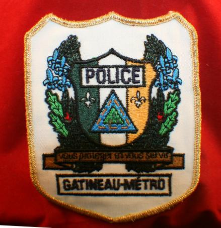 Quebec: GATINEAU - METRO Police Shoulder Patch