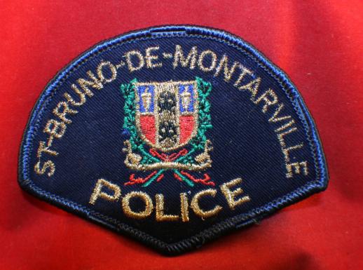 Quebec: ST-BRUNO-DE-MONTARVILLE Police Shoulder Patch