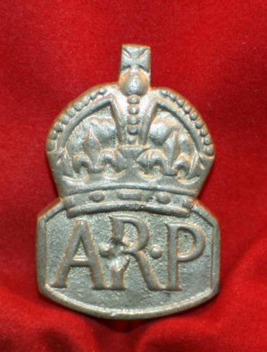 WW2 era, A.R.P., Air Raid Protection, Members Pin