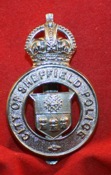 City of Sheffield British Cap Badge