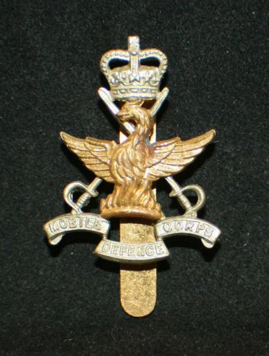 British, Mobile Defence Corps Cap Badge