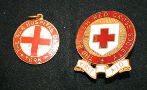 British Red Cross Badge Lot