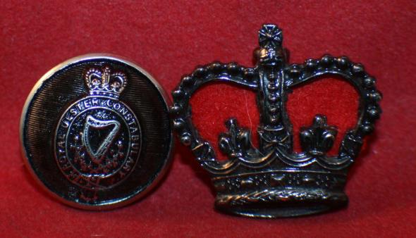 Royal Ulster Constabulary Rank Insignia & Uniform Button