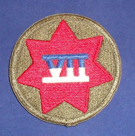 7th Corps US Military Shoulder Patch