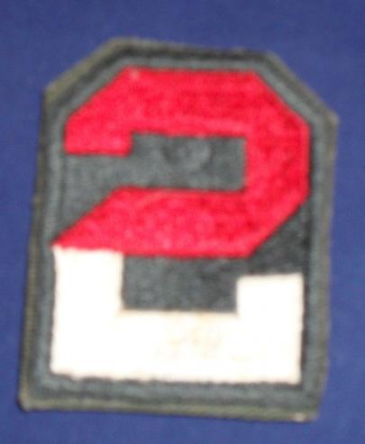 2nd Army US Military Shoulder Patch
