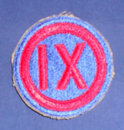 9th Corps US Military Shoulder Patch