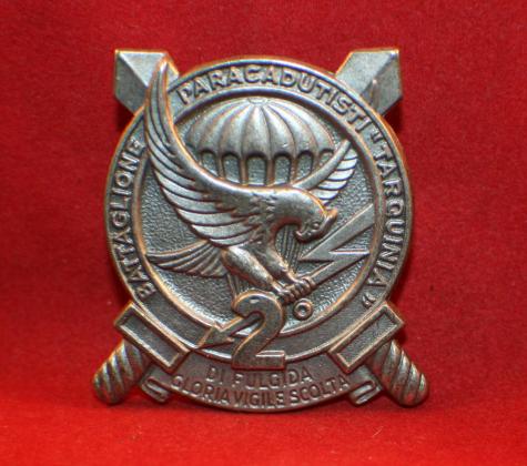 Italy: 2nd Battaglione Paracadutisti Badge
