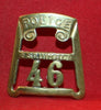 OBSOLETE, ESQUIMALT British Columbia, POLICE Shoulder Badge