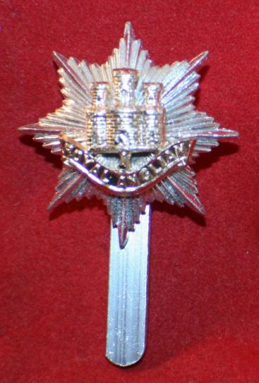 British, Royal Anglian Regiment Cap Badge - Plastic A/A
