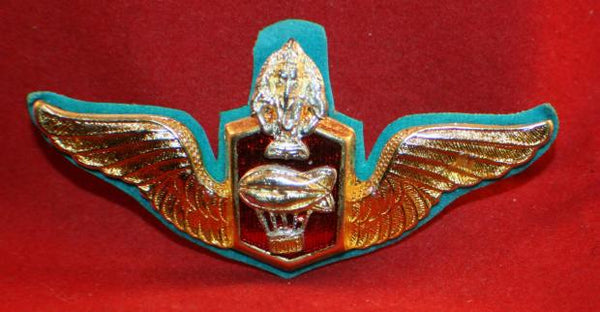 THAILAND, ARMY BALLOON Observation Wing / Badge, Officer's Issue