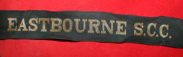 British Navy, EASTBOURNE S.C.C. Cap Talley - SEA CADET CORPS