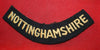 WW2 era, British Home Guard / Civil Defence NOTTINGHAMSHIRE Shoulder Patch
