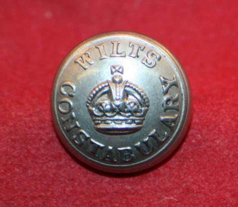 Wilts Constabulary Uniform Police Button