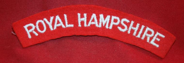 British Army, Royal Hampshire Shoulder Flash / Patch