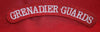 British Army, Grenadier Guards Shoulder Flash / Patch