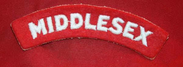 British Army, Middlesex Regiment Shoulder Flash / Patch