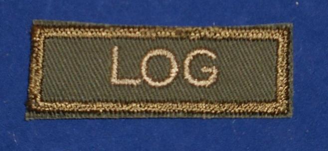 Canadian: LOG Logistics Branch Cloth Combat Tab