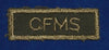 Canadian: CFMS Canadian Forces Medical Service Branch Cloth Combat Tab