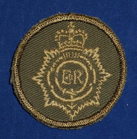 Royal Canadian Army Service Corps Combat Boonie Badge