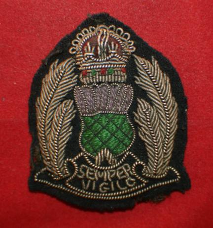 Scottish Constabulary OFFICER'S Cap Badge