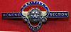 Royal BRITISH LEGION, WOMEN'S SECTION, Members Pin. Numbered. GAUNT made