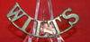 British Army: Wiltshire Regiment Shoulder Title Badge WILTS