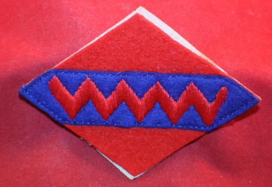 WW2, 1st Canadian Army, CASF Div Patch : RCA Royal Canadian Artillery ...