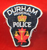 Old, Obsolete, Durham Regional Police Cloth Shoulder Flash / Patch