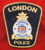 Ontario: London Police Shoulder Flash / Patch - Officers, Gold Mylar Trim