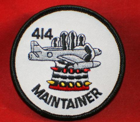 RCAF / CAF 414 Maintainer Squadron Flight Suit Jacket Crest / Patch