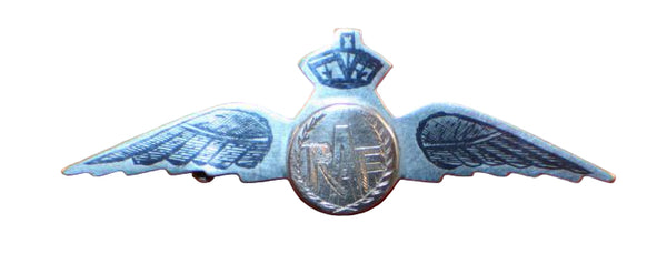 WW2, RAF PILOT'S Sweetheart Wing. Gold & Silver - Royal Air Force