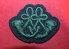 WW1 era, Bugler Trade Badge, Rifle Regiment Green